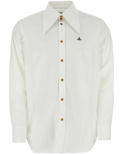 Vivienne Westwood Poplin Shirt - White