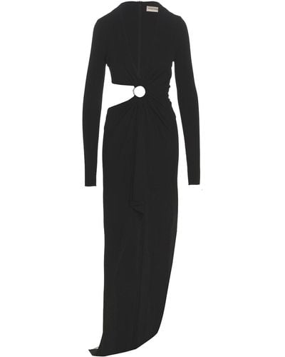 Alexandre Vauthier Cut-Out Long Dress - Black
