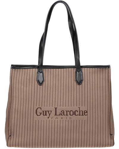 Leather handbag Guy Laroche Black in Leather - 33690164