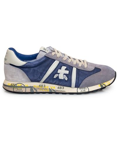 Premiata 'lucy' Low-top Sneakers - Blue