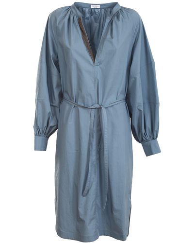 Brunello Cucinelli Dress - Blue