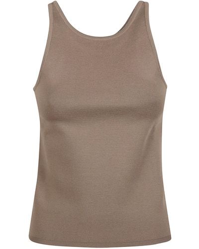 Max Mara Alfeo Tank Top - Brown