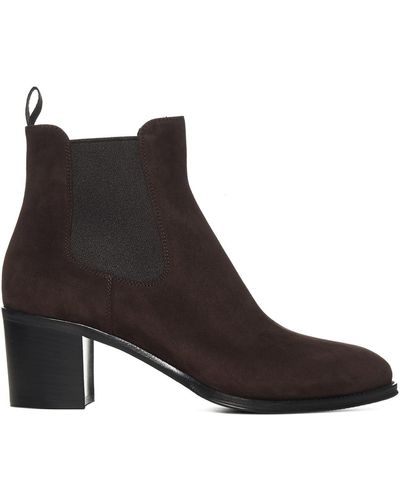 Church's Shirley 55 Suede Ankle Boots - Black