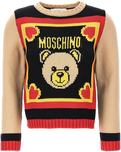 Moschino Archive Scarves Sweater, Cardigans - Black