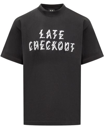 44 Label Group T-Shirt With Room 44 Print - Black