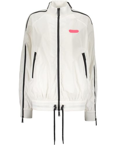 DSquared² Cotton Bomber Jacket - White
