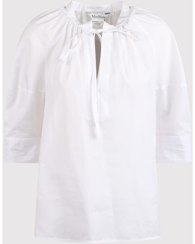 Max Mara Cotton Shirt - White