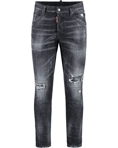 DSquared² 5-pocket Skinny Jeans - Blue