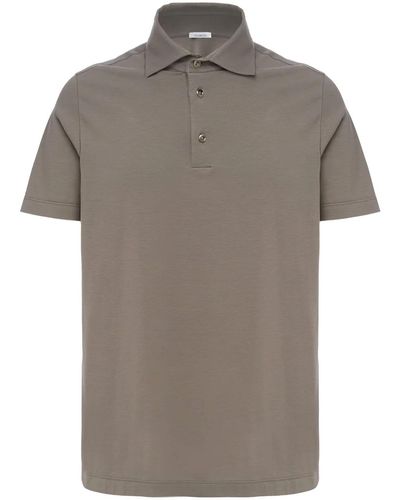 Malo Stretch-Cotton Polo Shirt - Grey
