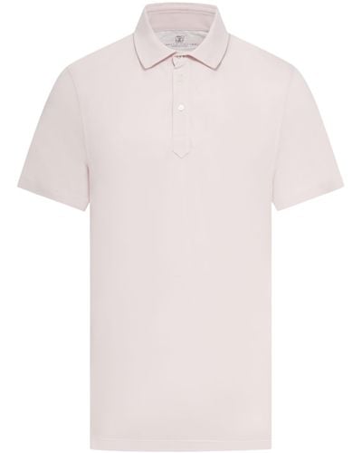 Brunello Cucinelli Polo T-Shirt - Pink
