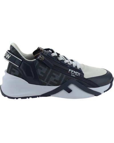 Fendi Flow Running Sneakers - Blue