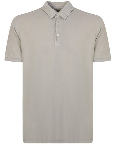 Original Vintage Style Polo Shirt - Gray