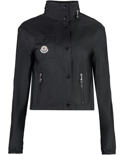 Moncler Lico Techno Fabric Jacket - Black