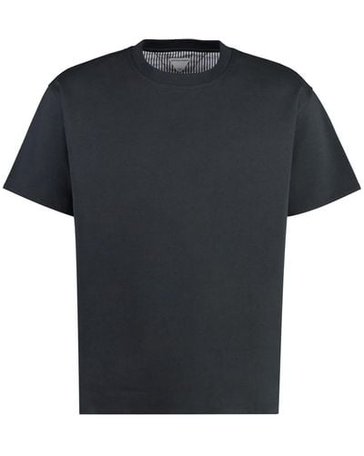 Bottega Veneta Cotton Crew-Neck T-Shirt - Black
