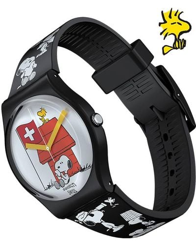 Swatch Grande Bracchetto Watches - Black