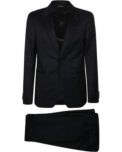 ZEGNA Luxury Tailoring Suit - Black