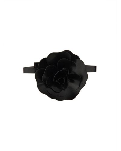Philosophy Di Lorenzo Serafini Choker With Flower - Black
