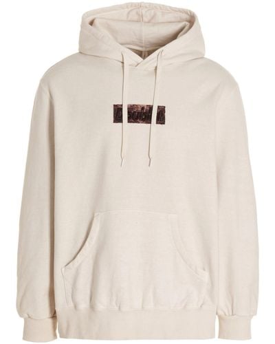 Doublet Polyurethane Embroidery Hoodie - Natural