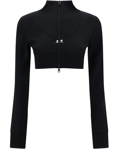Courreges Sweatshirt - Black
