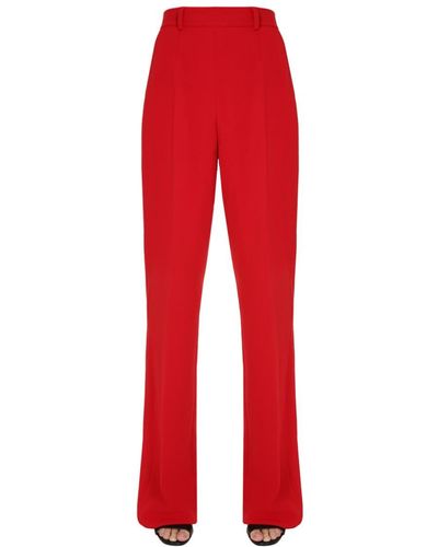 DSquared² Dsqua2 High Waist Trousers - Red