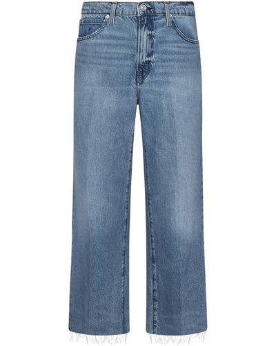FRAME Denim The Relaxed Straight Jeans - Blue