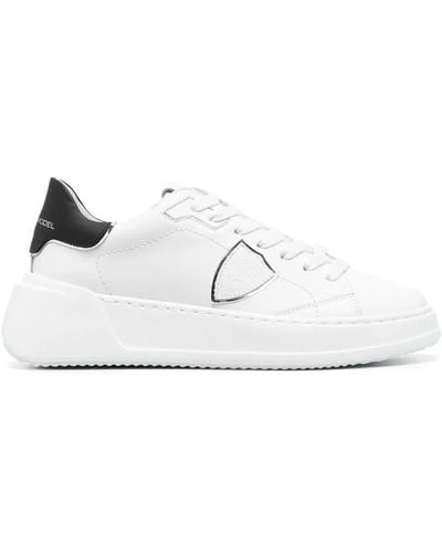 Philippe Model Tres Temple Trainers - White