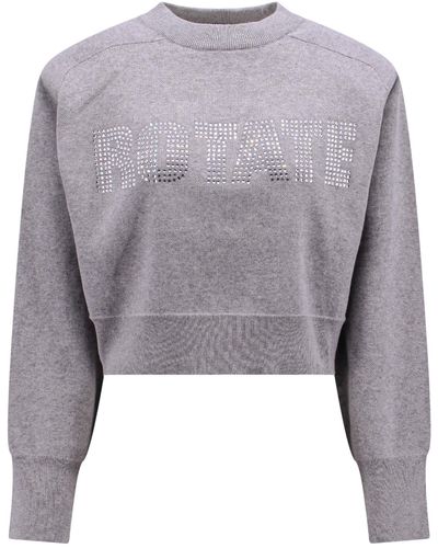 ROTATE BIRGER CHRISTENSEN Rotate Sweater - Gray