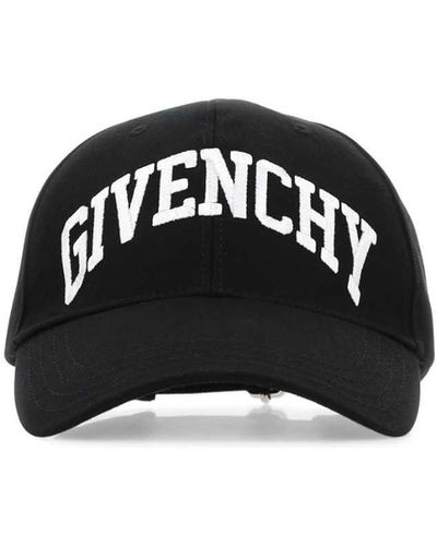 Givenchy Cotton Blend Baseball Cap - Black