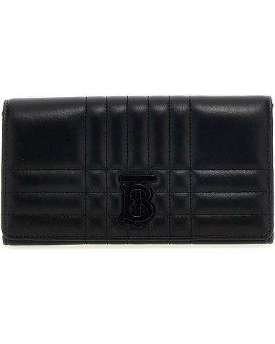 Burberry Lola Wallet On Chain - Black