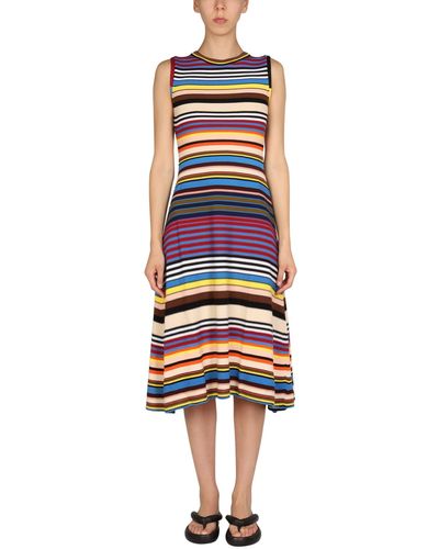 Paul Smith Summer Stripe" Dress - Multicolor