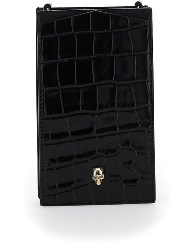 Alexander McQueen Phone Case - Black