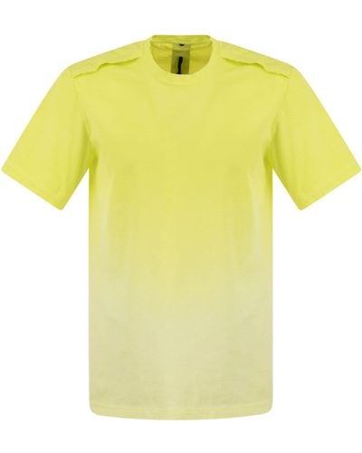 Premiata Cotton T-Shirt With Logo - Yellow