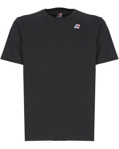 K-Way Seril Travel T-Shirt - Black