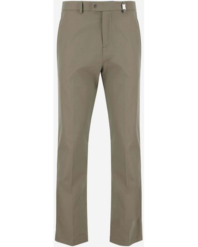 Burberry Cotton Twill Chino Trousers - Natural