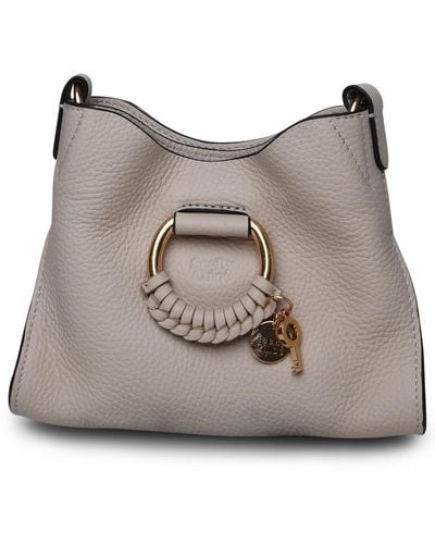 See By Chloé Leather Bag - Grey