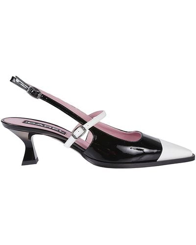 CAREL PARIS Cecile Slingback Sandals - Metallic