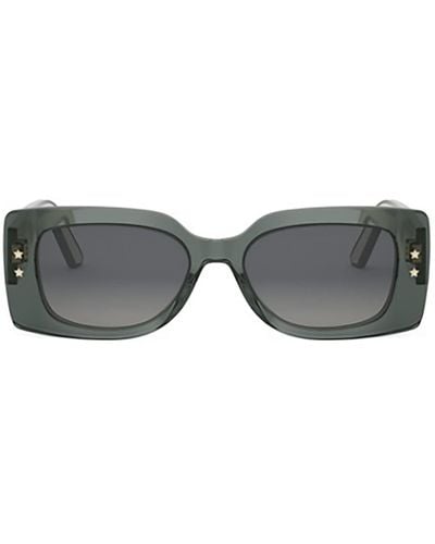 Dior Square Frame Sunglasses - Gray