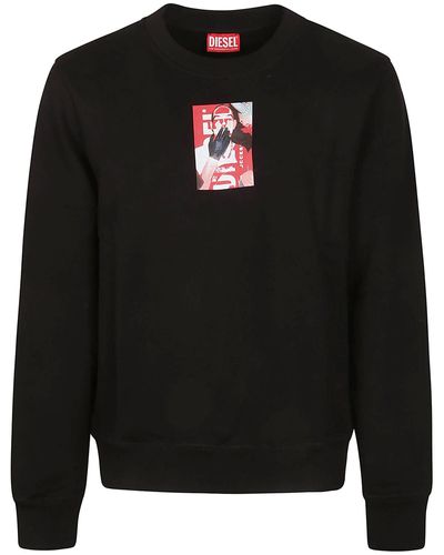 DIESEL S-Ginn N1 Sweatshirt - Black