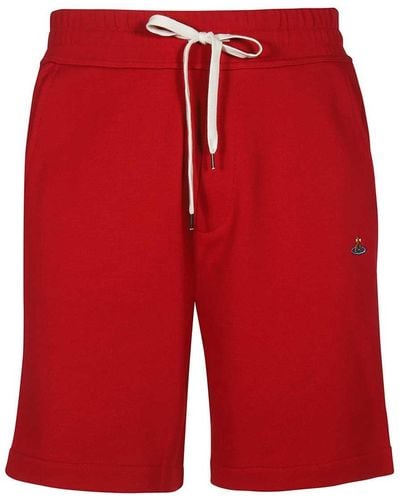 Vivienne Westwood Cotton Bermuda Shorts - Red