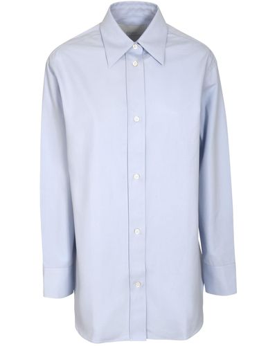 Studio Nicholson Classic Plain Shirt - Blue