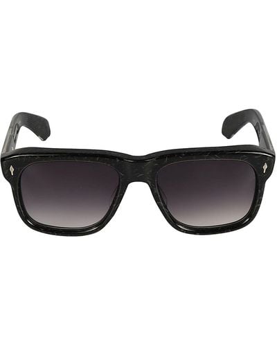 Jacques Marie Mage Yves Sunglasses - Black
