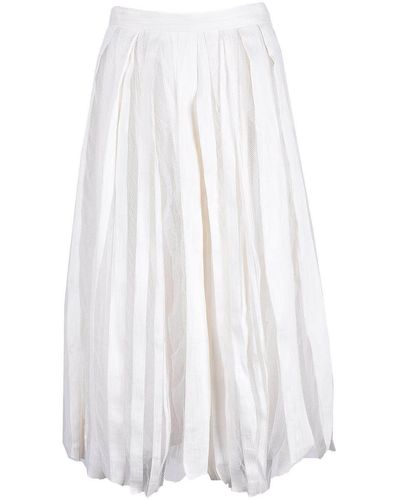 Fabiana Filippi Ss Skirt - White