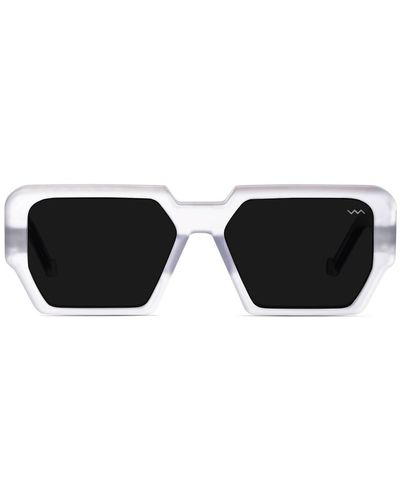 VAVA Eyewear Wl0065 Label Crystal Matte Sunglasses - Black