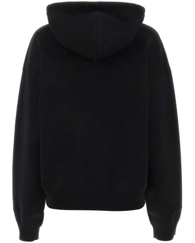 JW Anderson Stretch Polyester Blend Sweatshirt - Black