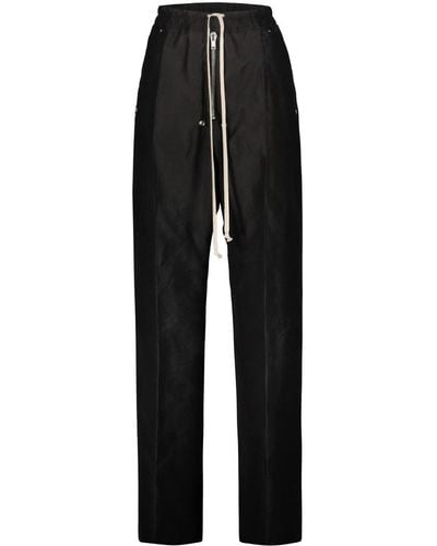 Rick Owens Edfu Drawstring Geth Belas Pants Clothing - Black