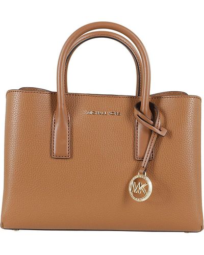 MICHAEL Michael Kors Sm Satchel - Brown