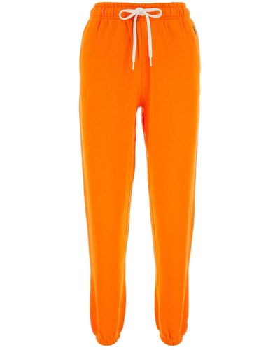 Polo Ralph Lauren Cotton Blend Sweatpants - Orange