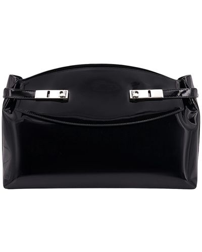 Ferragamo Hug Clutch - Black