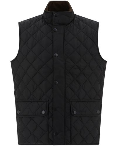 Barbour Lowerdale Sleeveless Quilted Gilet - Black