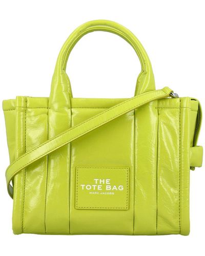 Marc Jacobs The Shiny Crinkle Mini Tote Bag - Yellow